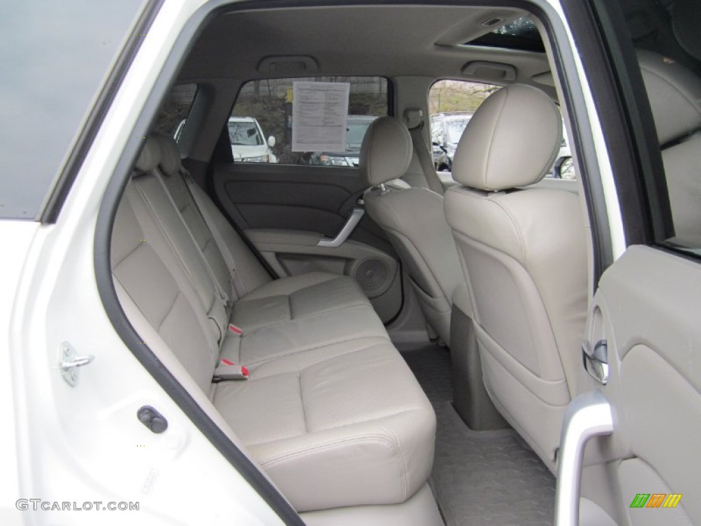 2008 RDX Technology - White Diamond Pearl / Taupe photo #11