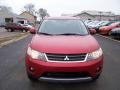 2009 Rally Red Metallic Mitsubishi Outlander SE 4WD  photo #16