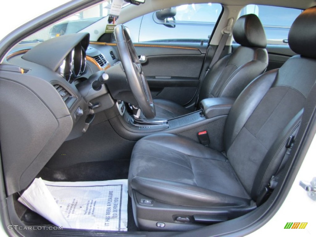 Ebony Interior 2011 Chevrolet Malibu LT Photo #61203583