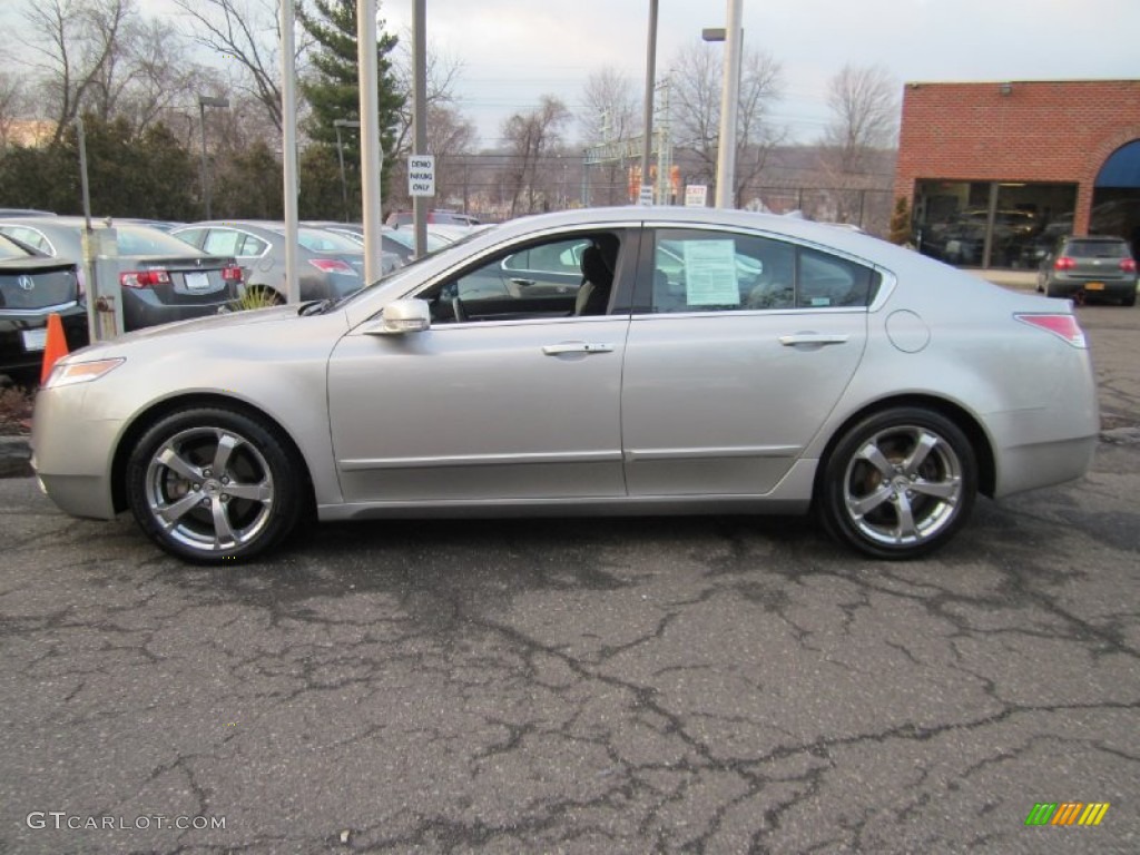 2009 TL 3.7 SH-AWD - Palladium Metallic / Ebony photo #4