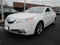 White Diamond Pearl - TL 3.7 SH-AWD Photo No. 1