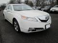 White Diamond Pearl - TL 3.7 SH-AWD Photo No. 3