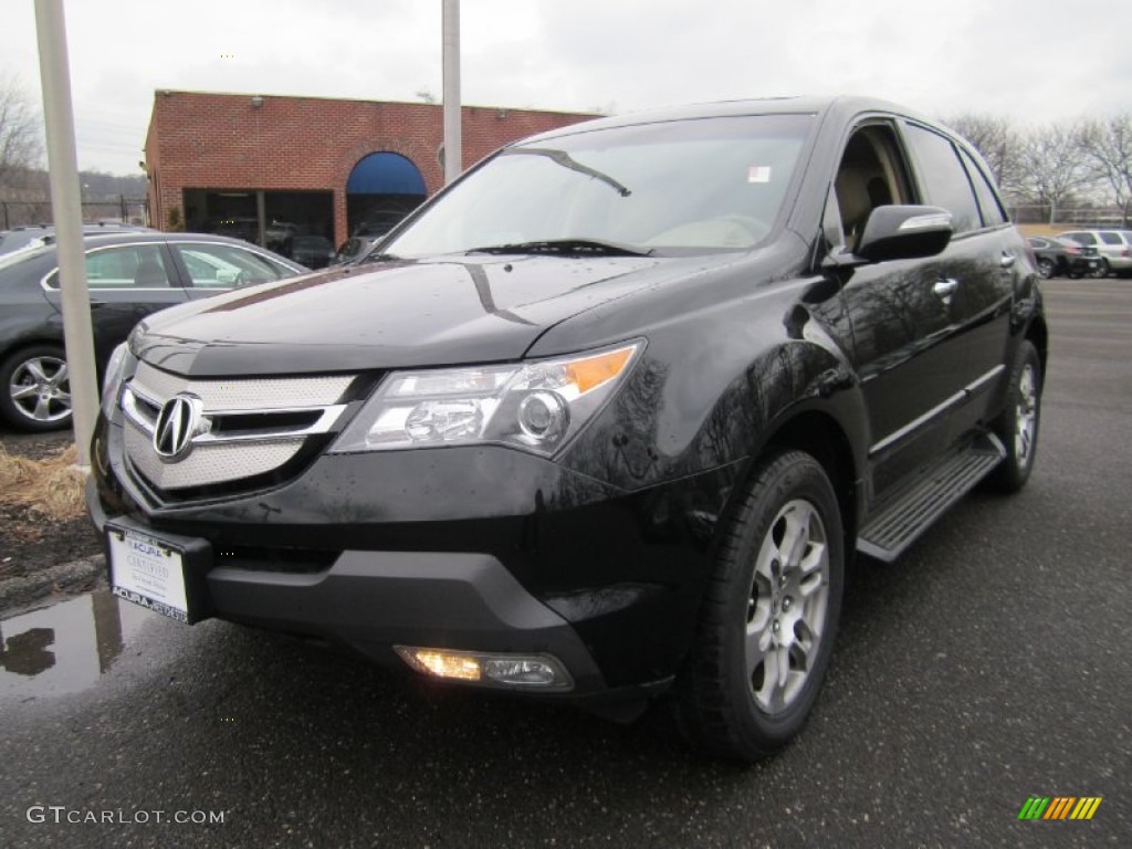 2009 MDX  - Formal Black / Parchment photo #1