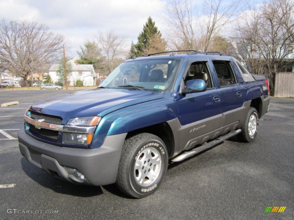 2005 Avalanche Z71 4x4 - Bermuda Blue Metallic / Gray/Dark Charcoal photo #2