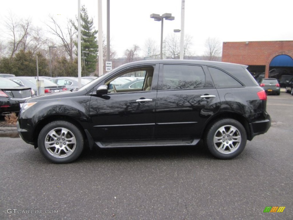 2009 MDX  - Formal Black / Parchment photo #4