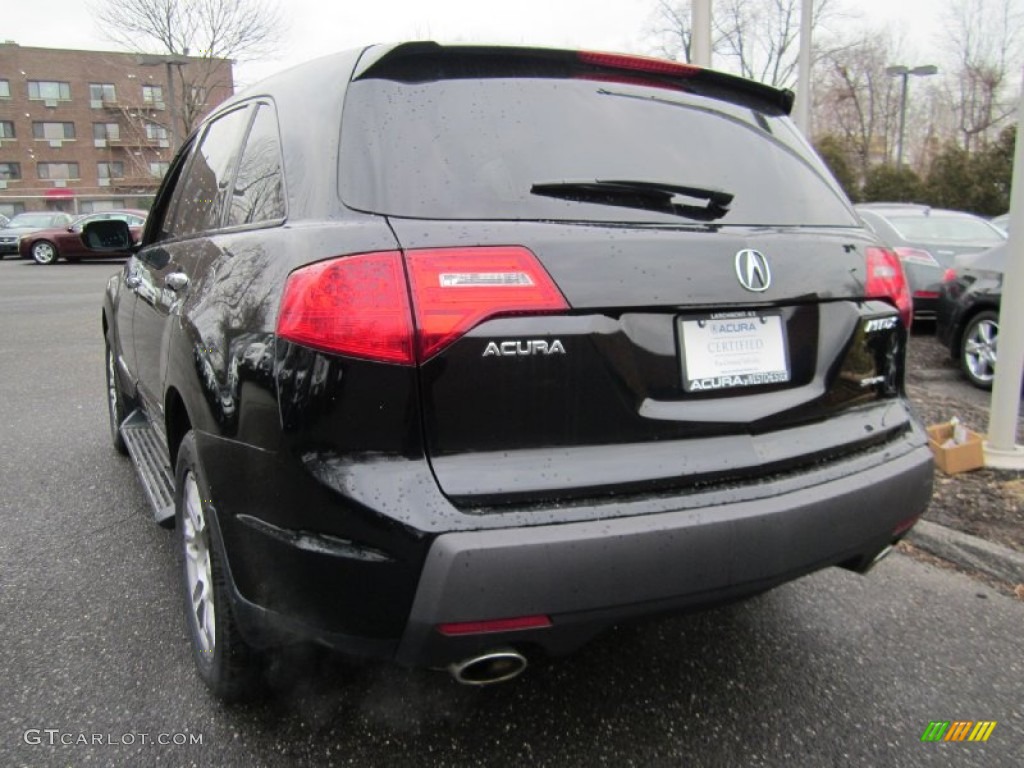 2009 MDX  - Formal Black / Parchment photo #6