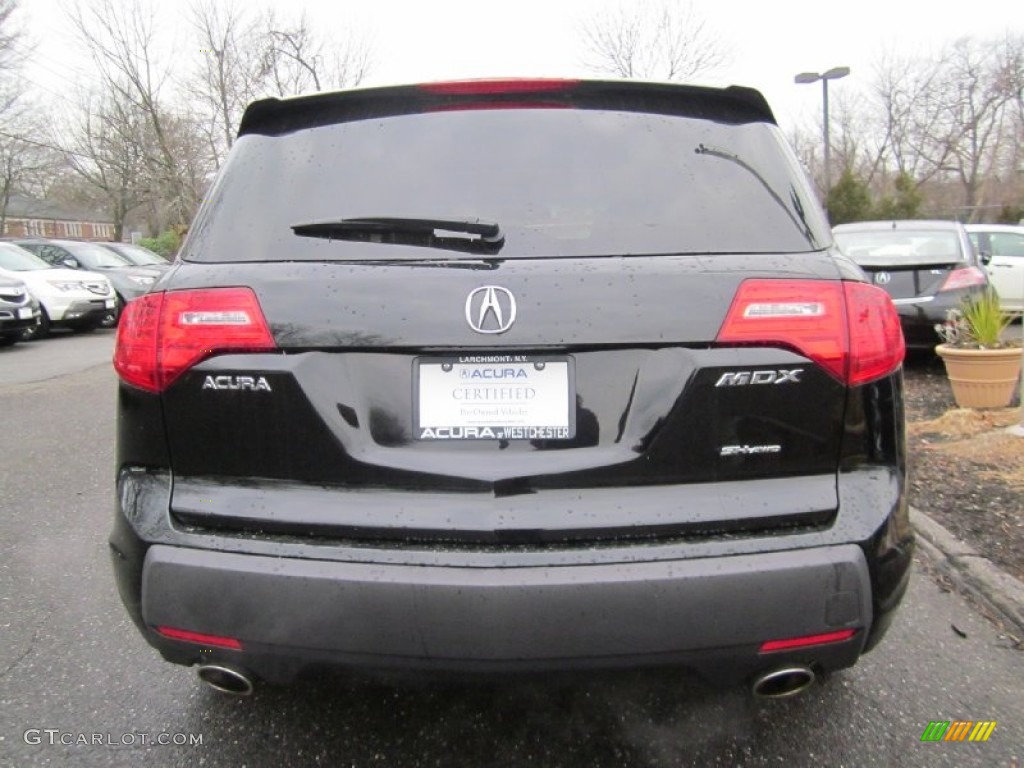 2009 MDX  - Formal Black / Parchment photo #7