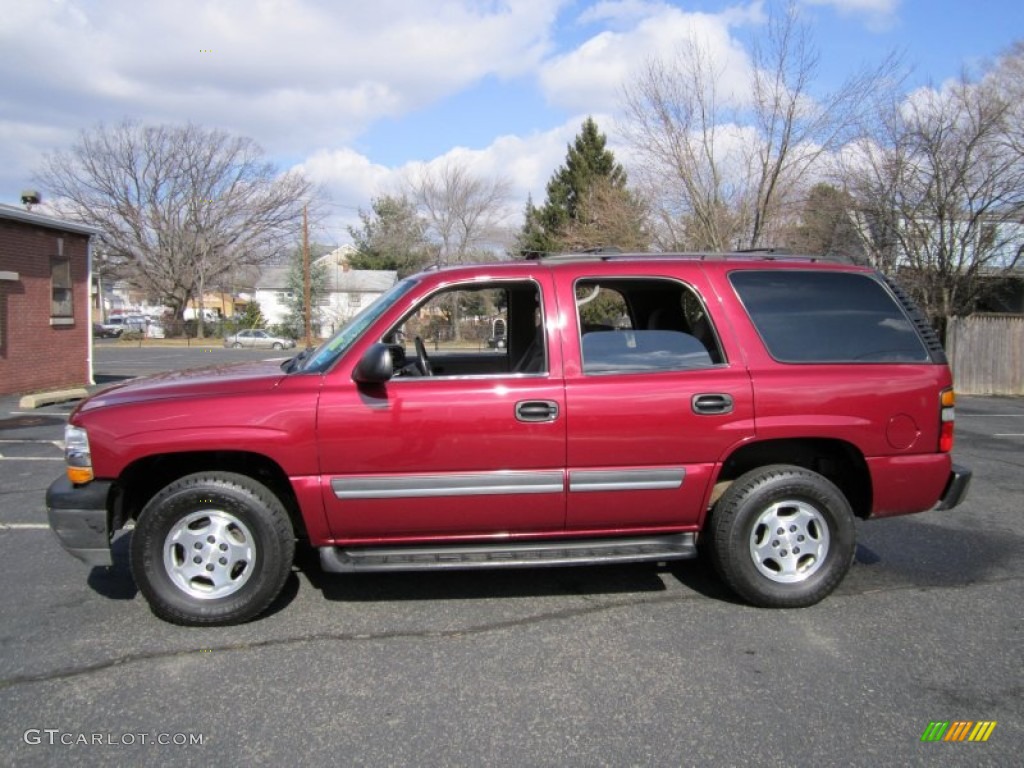 2005 Tahoe LS 4x4 - Sport Red Metallic / Gray/Dark Charcoal photo #1