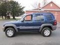 2002 Patriot Blue Pearlcoat Jeep Liberty Sport 4x4  photo #1