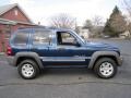 2002 Patriot Blue Pearlcoat Jeep Liberty Sport 4x4  photo #9