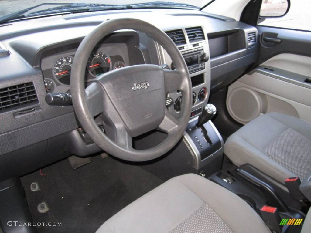 Pastel Slate Gray Interior 2007 Jeep Compass Sport 4x4 Photo #61205764