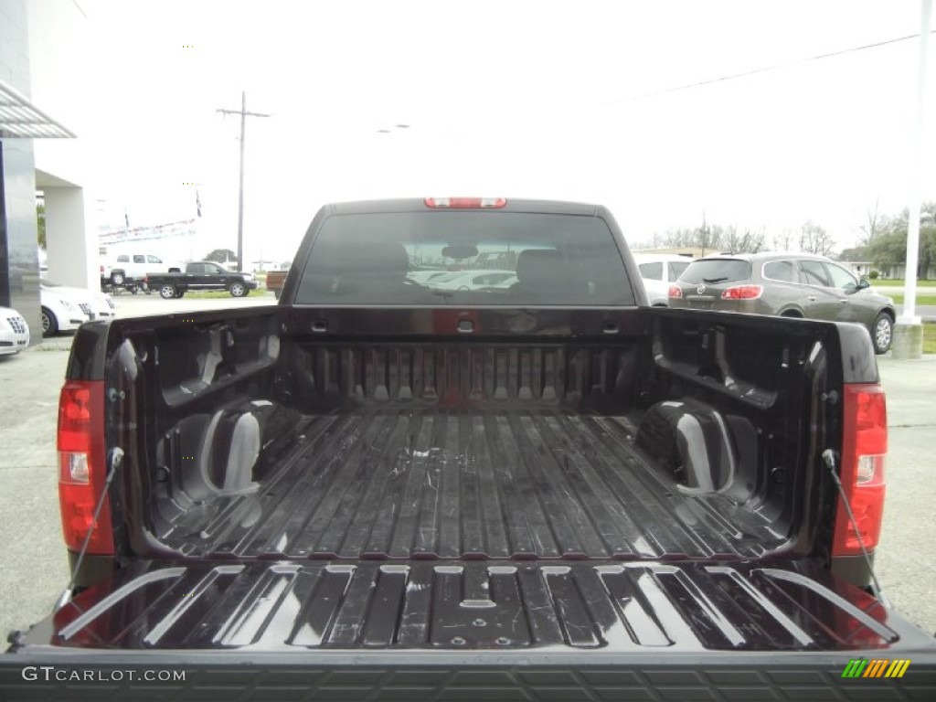 2008 Silverado 1500 LS Extended Cab - Dark Cherry Metallic / Ebony photo #4