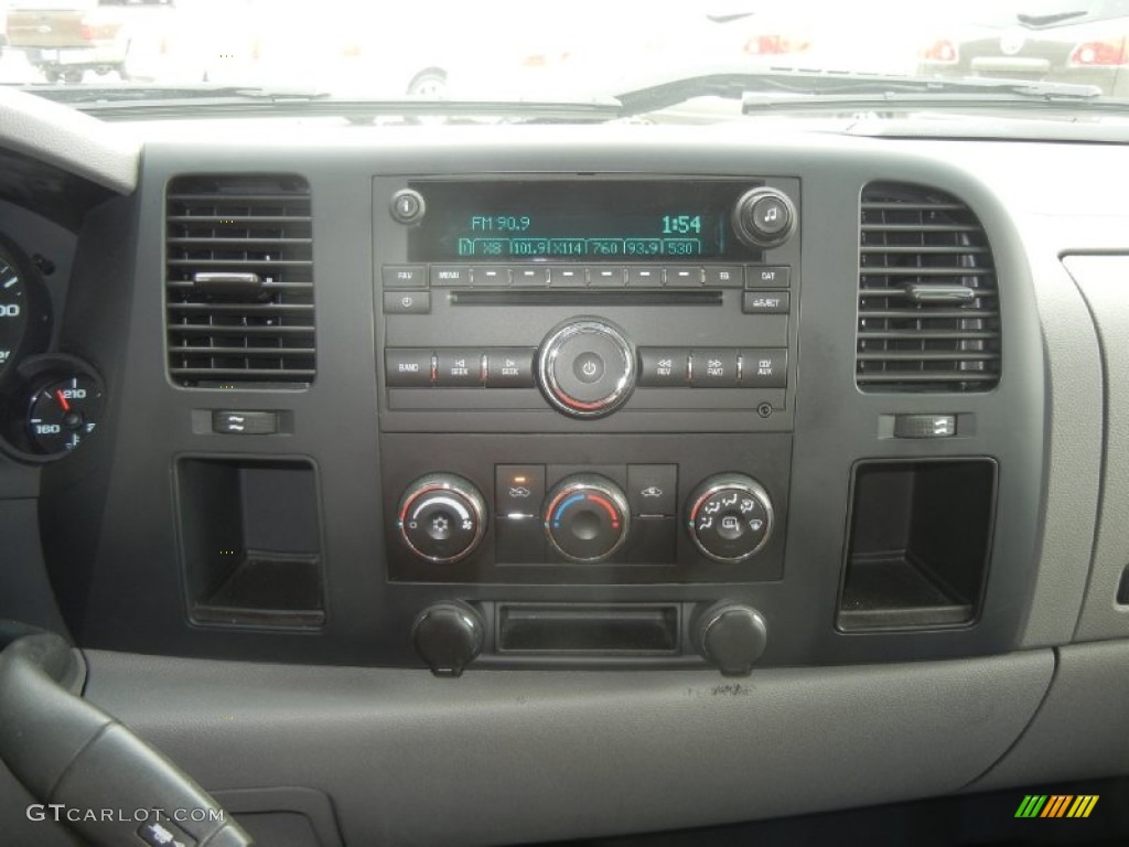 2008 Silverado 1500 LS Extended Cab - Dark Cherry Metallic / Ebony photo #17