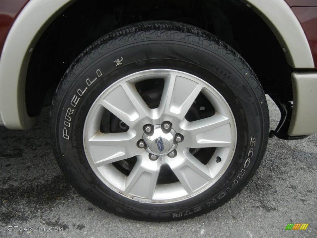 2009 Ford F150 Lariat SuperCrew Wheel Photo #61206777