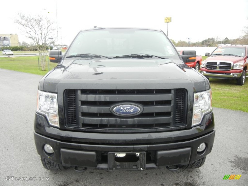 2010 F150 FX4 SuperCrew 4x4 - Tuxedo Black / Black photo #2