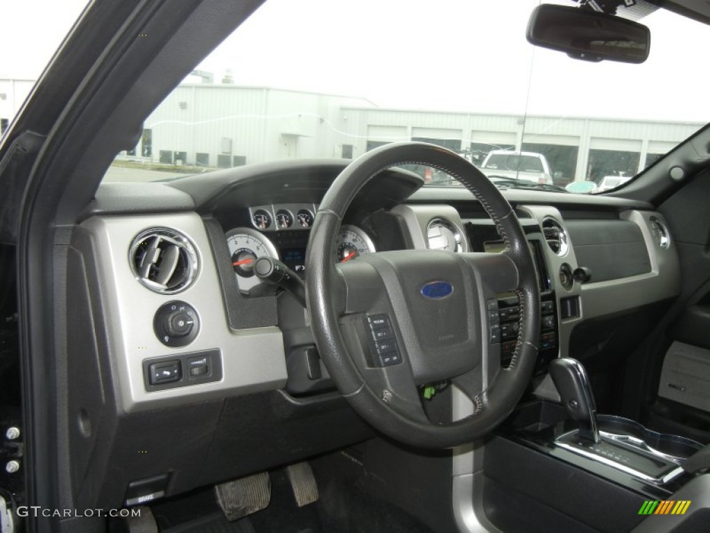 2010 F150 FX4 SuperCrew 4x4 - Tuxedo Black / Black photo #13