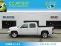 Summit White - Sierra 1500 SLT Crew Cab Photo No. 1