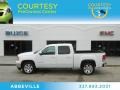 Summit White 2008 GMC Sierra 1500 SLT Crew Cab