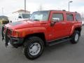 Solar Flare Metallic 2008 Hummer H3 Alpha Exterior