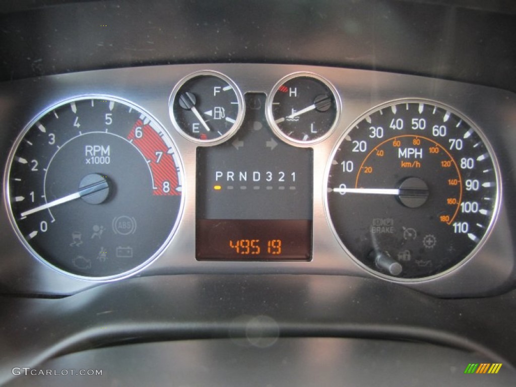 2008 Hummer H3 Alpha Gauges Photo #61207852