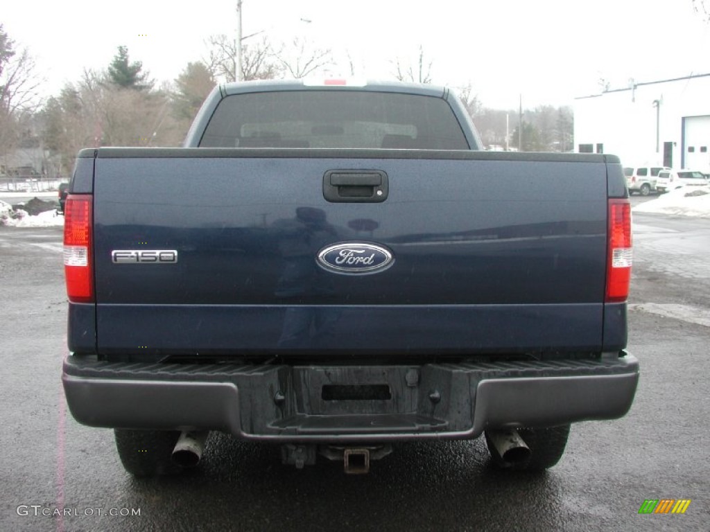 2005 F150 FX4 SuperCab 4x4 - True Blue Metallic / Black photo #8