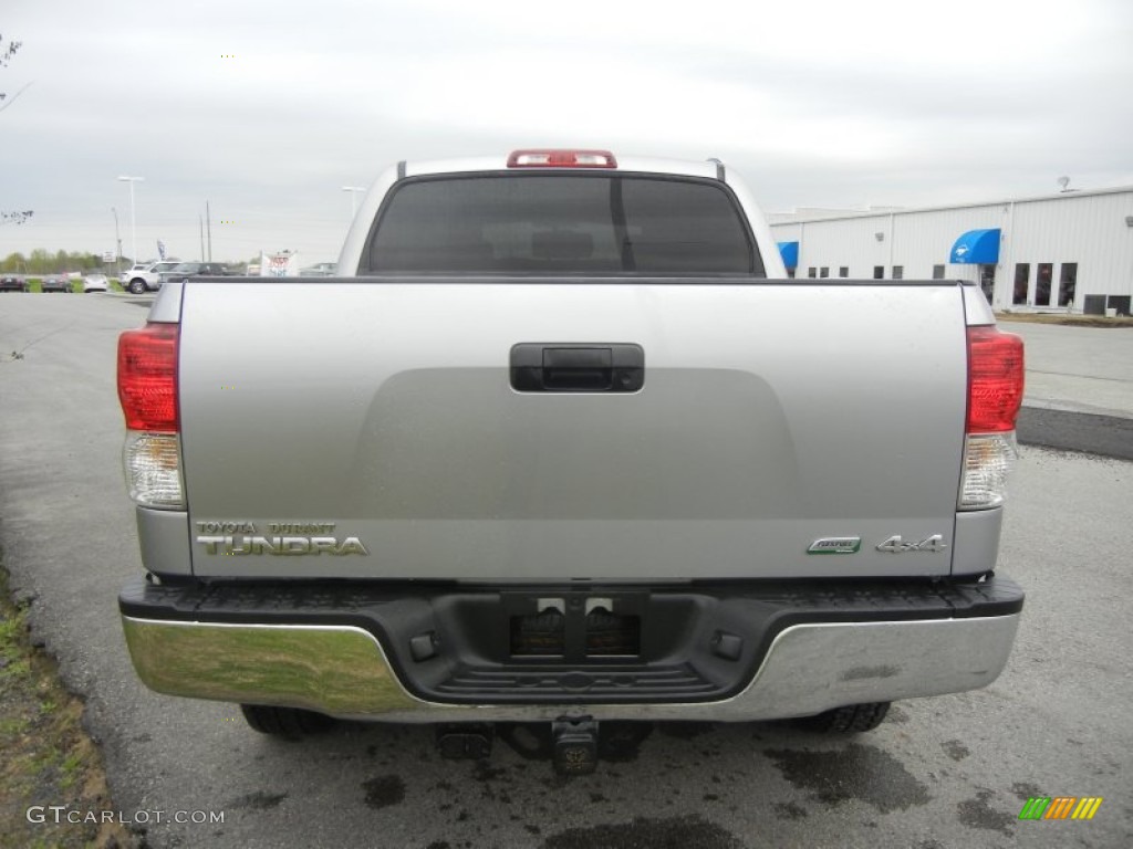 2010 Tundra SR5 CrewMax 4x4 - Silver Sky Metallic / Black photo #3