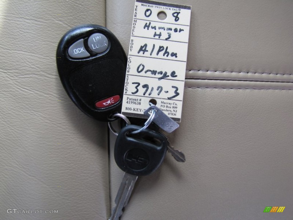 2008 Hummer H3 Alpha Keys Photos