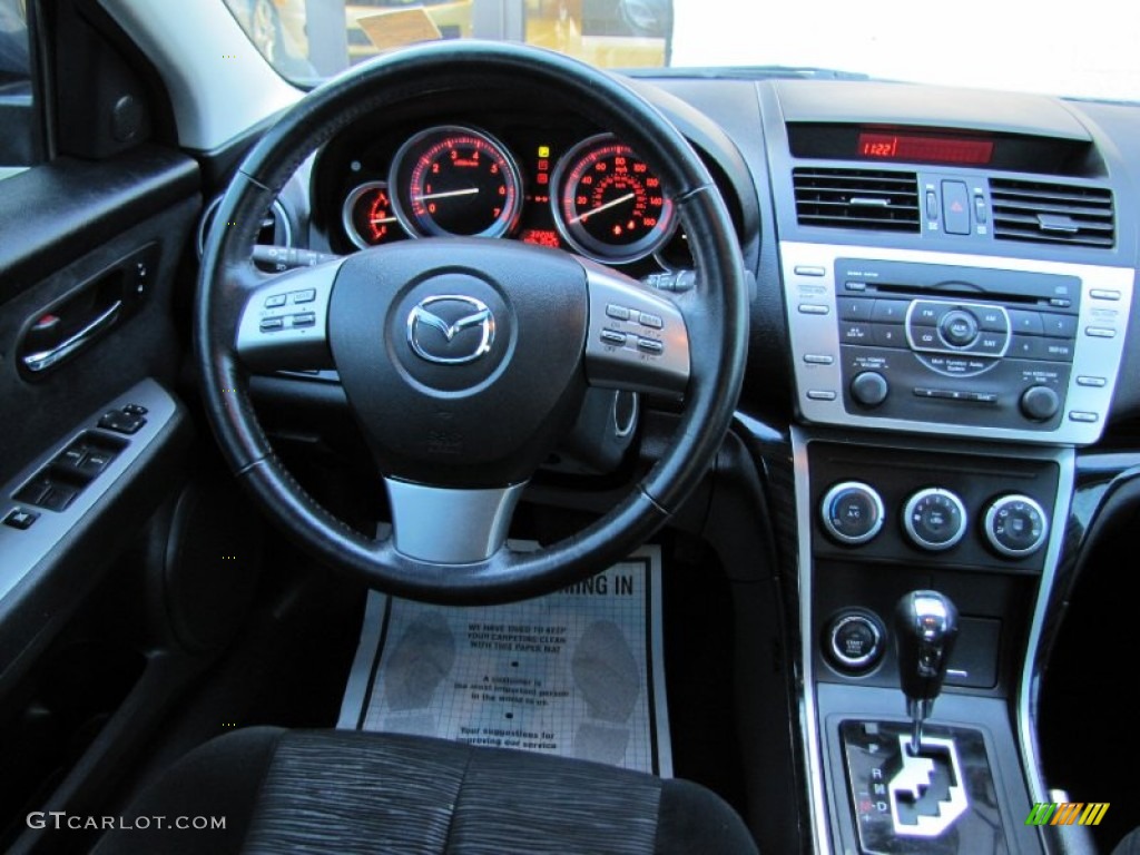 2009 Mazda MAZDA6 i Touring Gray Dashboard Photo #61208653