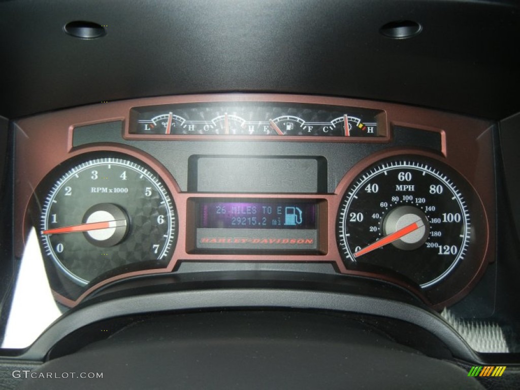 2010 Ford F150 Harley-Davidson SuperCrew Gauges Photo #61209031