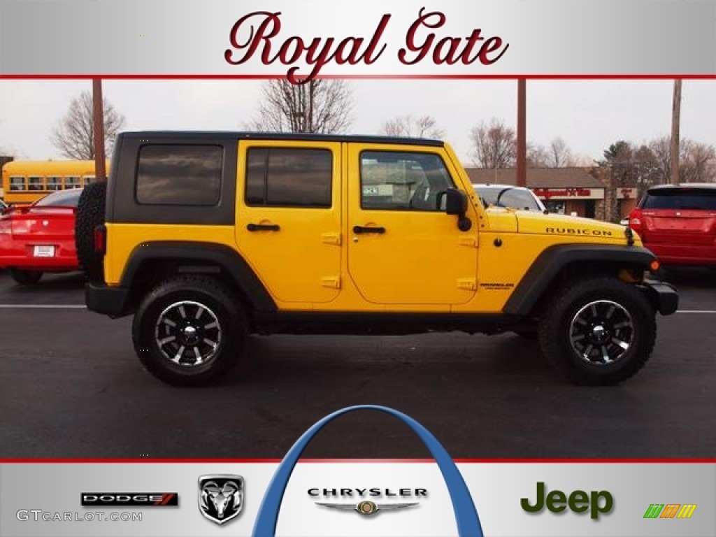 Detonator Yellow Jeep Wrangler Unlimited