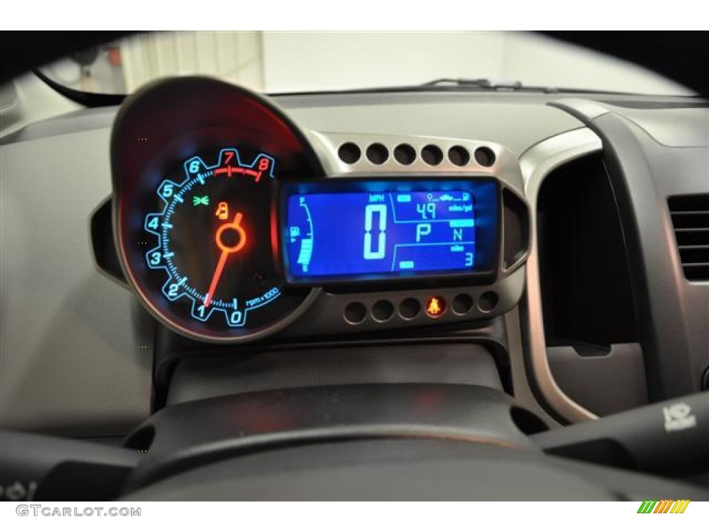2012 Chevrolet Sonic LTZ Hatch Gauges Photo #61210226