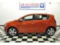 2012 Inferno Orange Metallic Chevrolet Sonic LTZ Hatch  photo #25