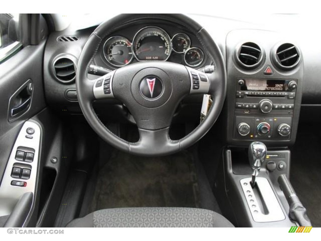 2009 Pontiac G6 V6 Sedan Ebony Dashboard Photo #61211132