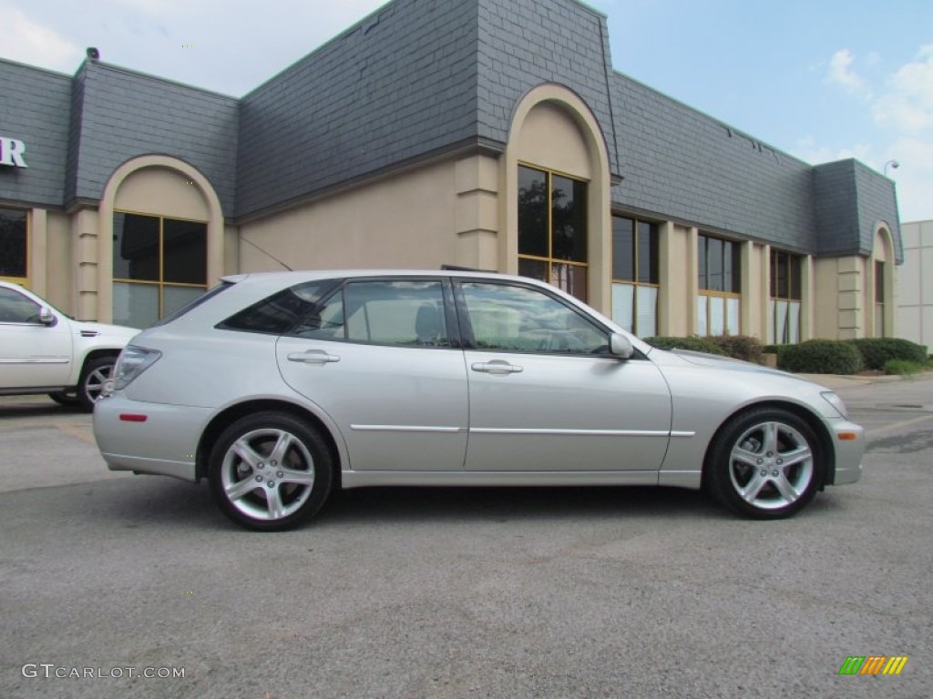 2005 IS 300 SportCross Wagon - Millenium Silver Metallic / Black photo #7