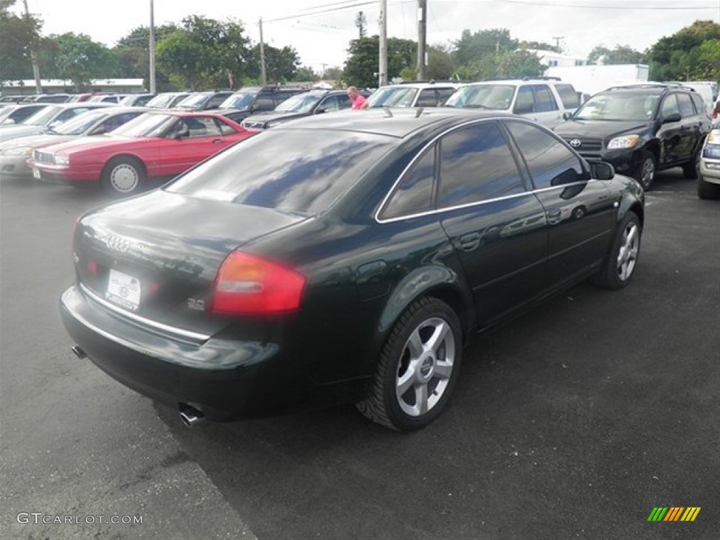 2003 A6 3.0 quattro Sedan - Irish Green Pearl Effect / Platinum photo #11