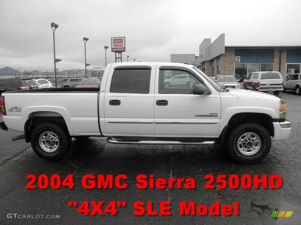 Summit White GMC Sierra 2500HD