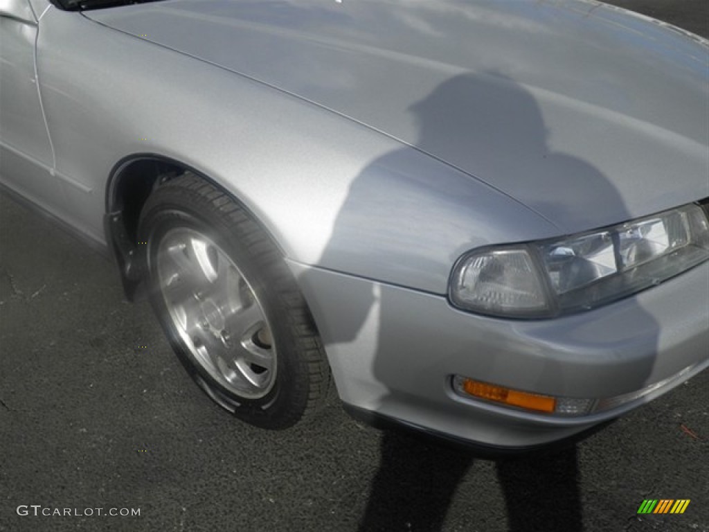 1994 Prelude Si - Sebring Silver Metallic / Blue/Black photo #2