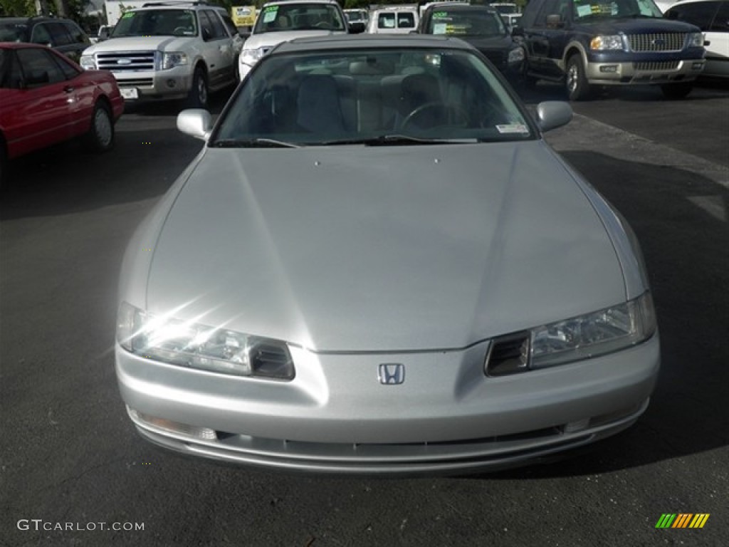 1994 Prelude Si - Sebring Silver Metallic / Blue/Black photo #3