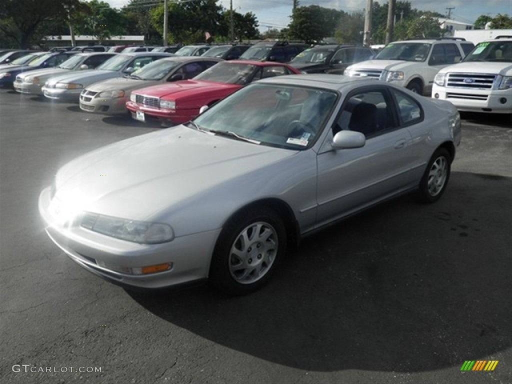 1994 Prelude Si - Sebring Silver Metallic / Blue/Black photo #5