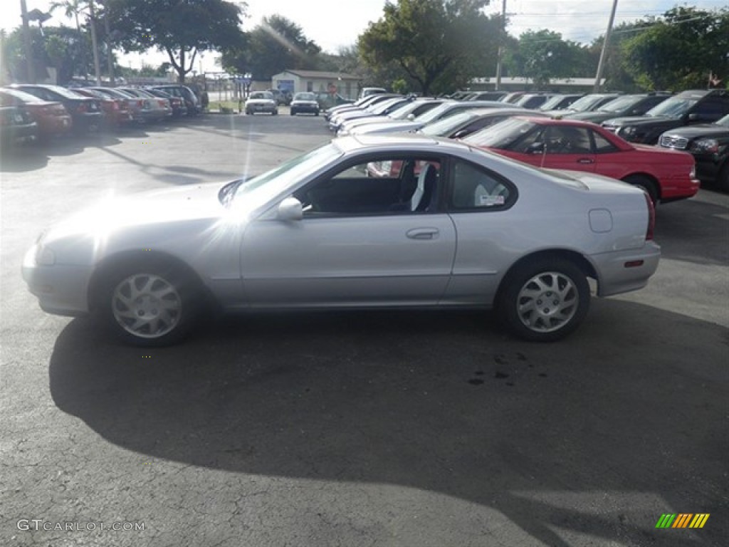 1994 Prelude Si - Sebring Silver Metallic / Blue/Black photo #6