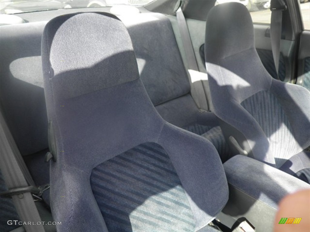 1994 Prelude Si - Sebring Silver Metallic / Blue/Black photo #10