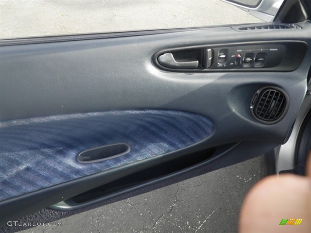 1994 Prelude Si - Sebring Silver Metallic / Blue/Black photo #14