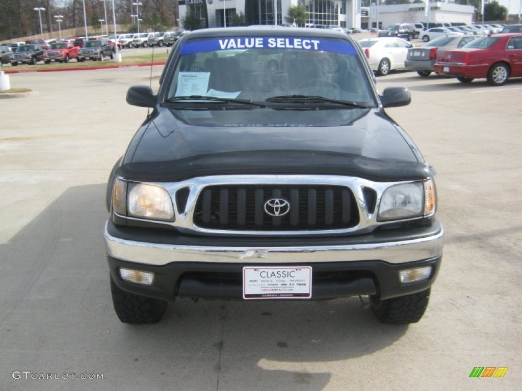 2004 Tacoma PreRunner Regular Cab - Black Sand Pearl / Charcoal photo #8