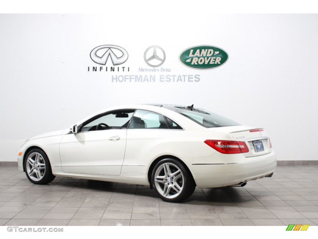 2011 E 350 Coupe - Arctic White / Black photo #5