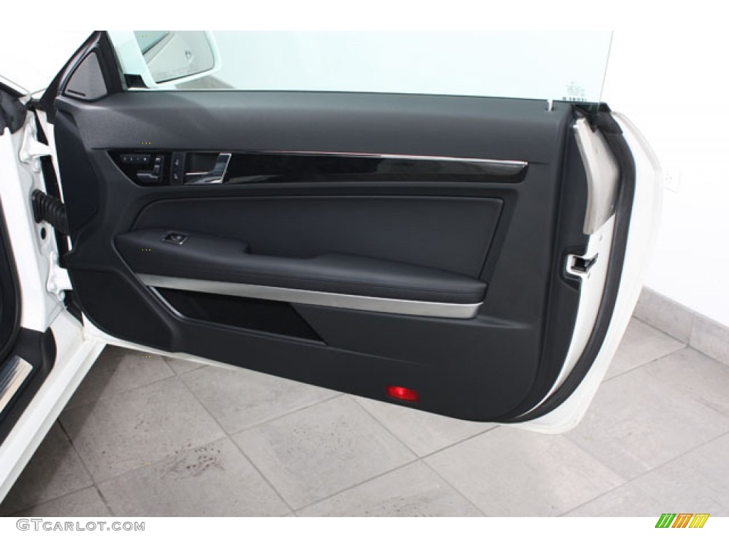 2011 E 350 Coupe - Arctic White / Black photo #13