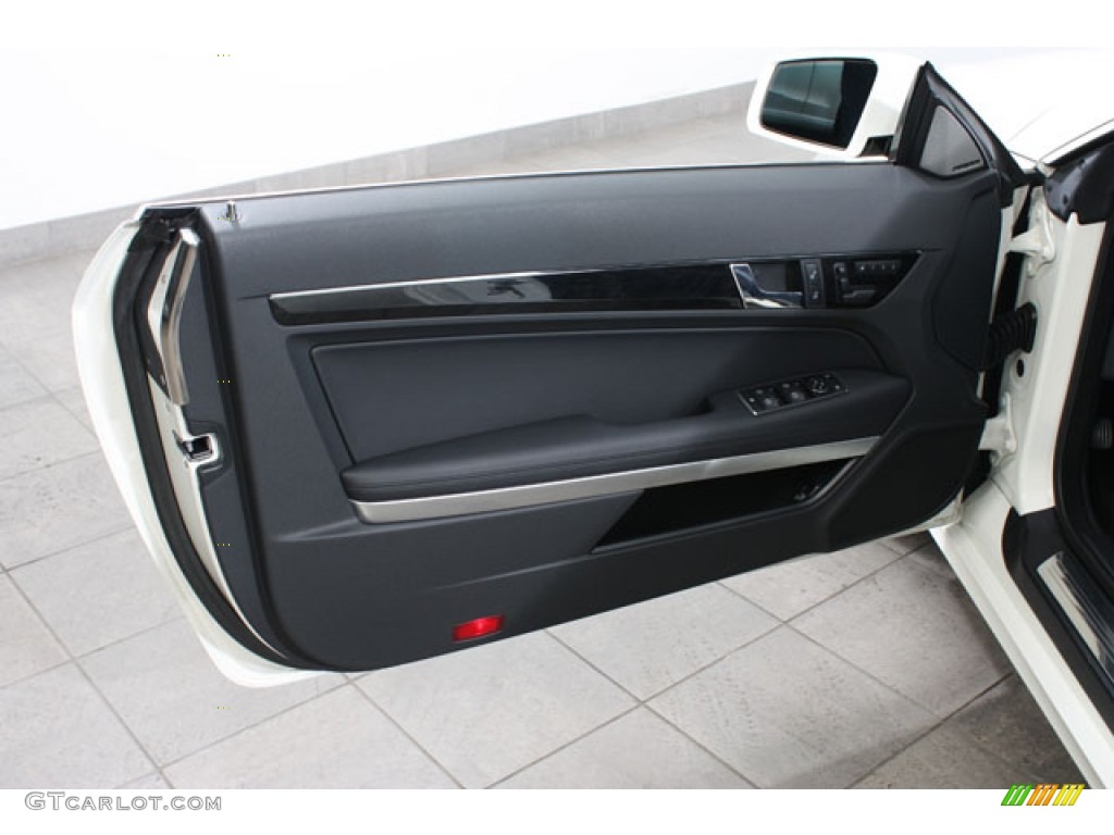2011 E 350 Coupe - Arctic White / Black photo #14