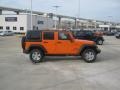 2012 Crush Orange Jeep Wrangler Unlimited Sport S 4x4  photo #6