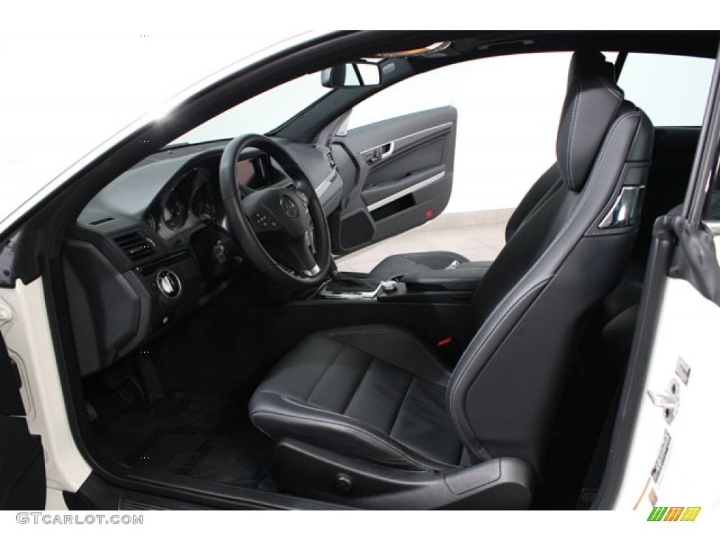 2011 E 350 Coupe - Arctic White / Black photo #16