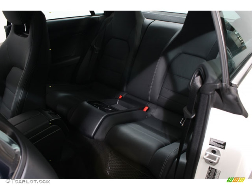 2011 E 350 Coupe - Arctic White / Black photo #17