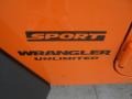 2012 Crush Orange Jeep Wrangler Unlimited Sport S 4x4  photo #25